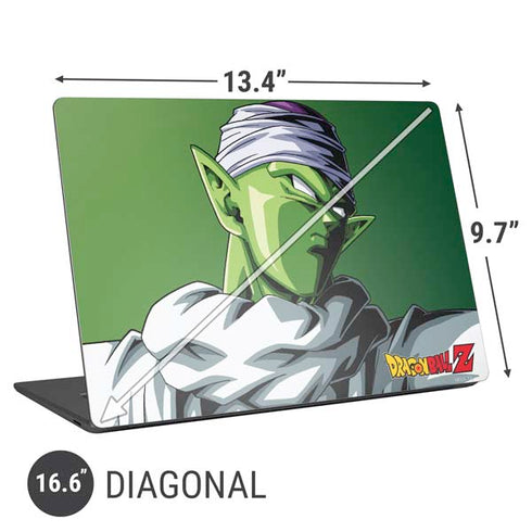 Dragon Ball Z Picolo Portrait Universal Laptop 16.6in (13.4 x 9.7in) Skin